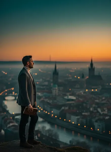 נוסע ישראלי ביעד בינלאומי מרהיב